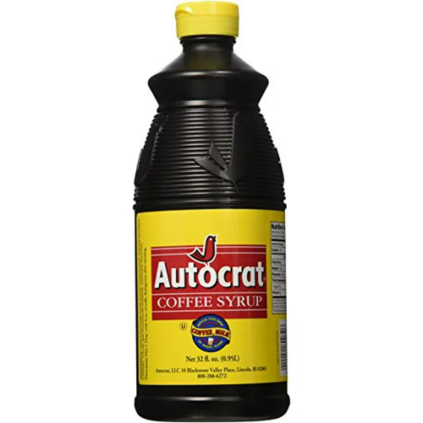 Autocrat Coffee Syrup - 32 oz Bottle