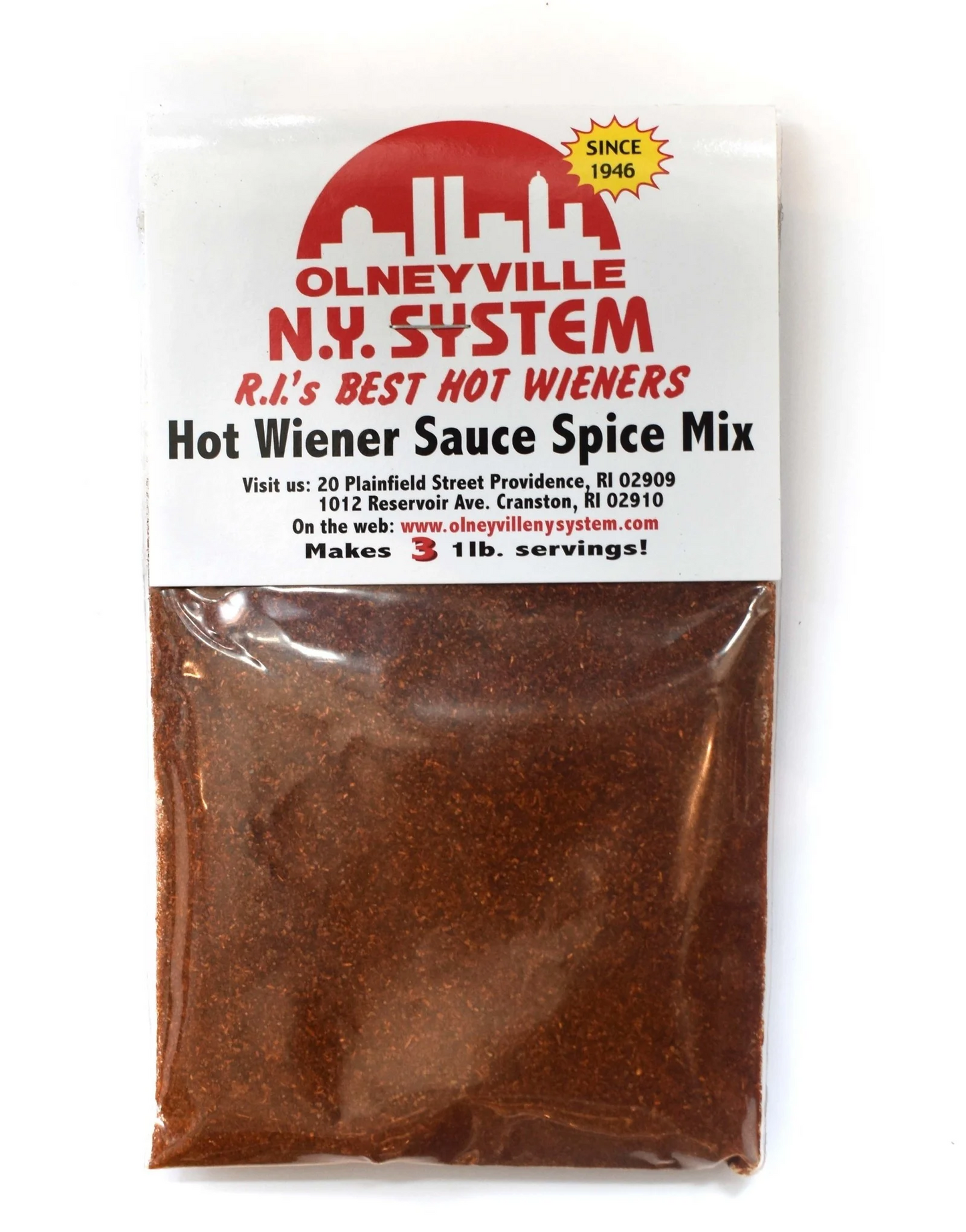 N.Y. System Spice Packet